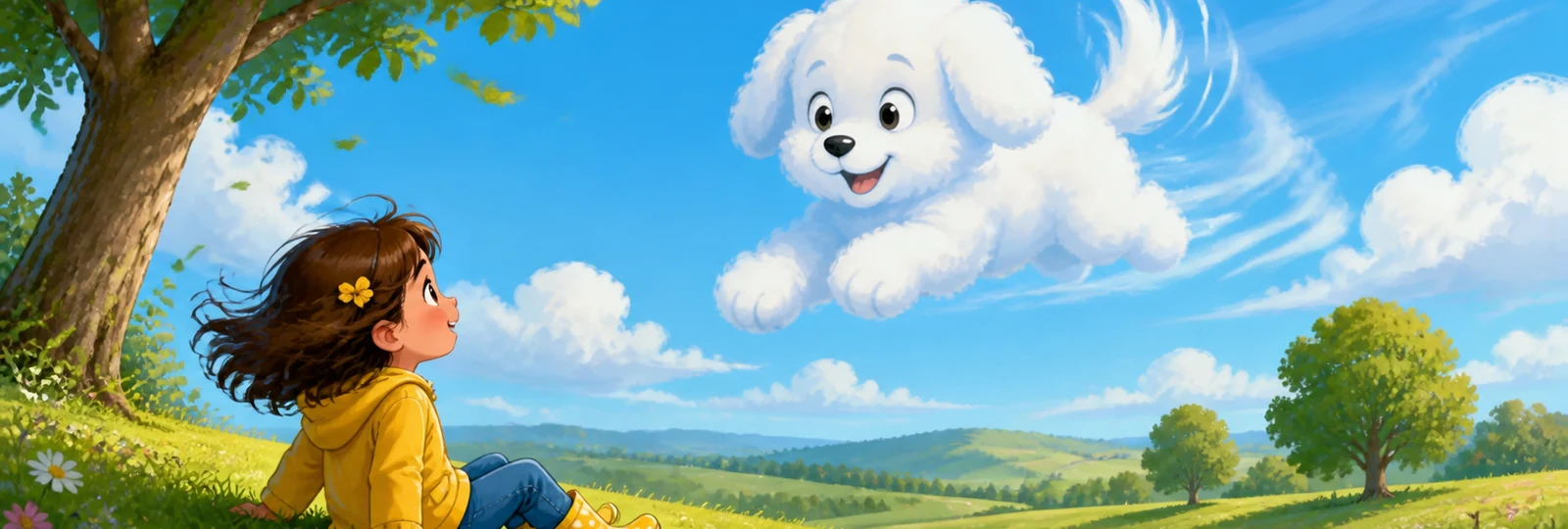Illustration for Cloud Puppy