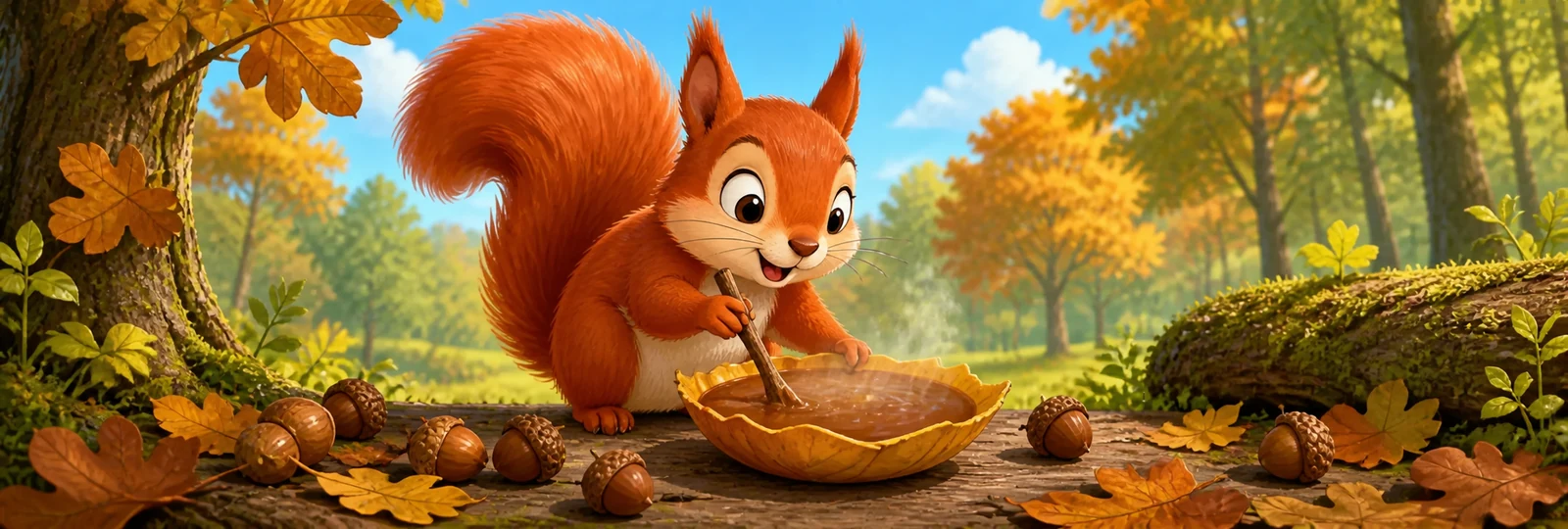 Illustration for Acorn Soup